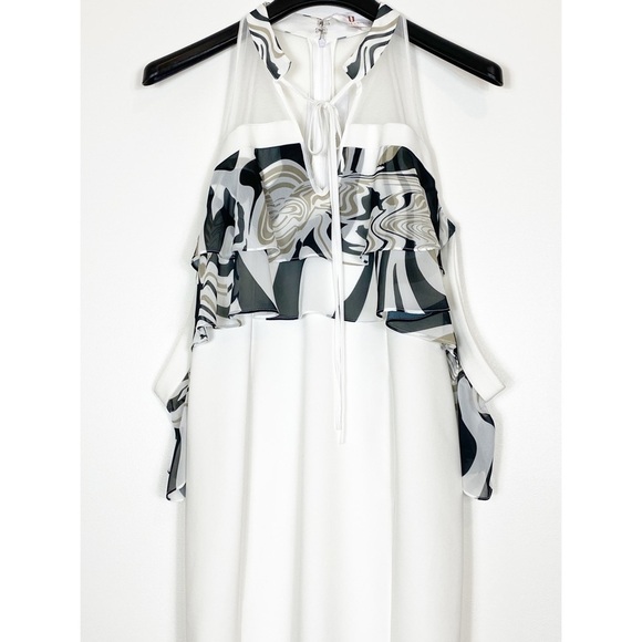 Forever Unique Twiggy Off Shoulder Halter Dress Size 8 NWT - Picture 6 of 13